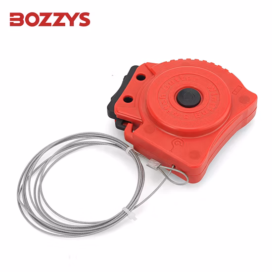 Automatic Retractable Cable Lockout with Stainless Steel Cable