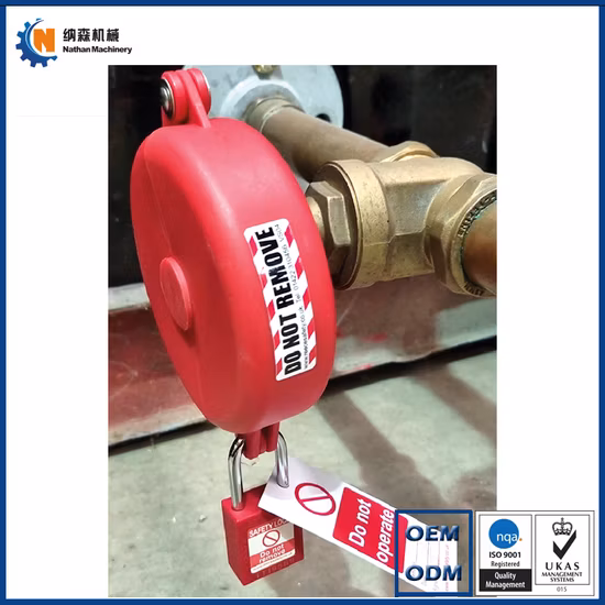 OEM ODM Custom Plastic PP Rotating Gate Valve Fits Handwheel, Valve Lockout, Valve Cover