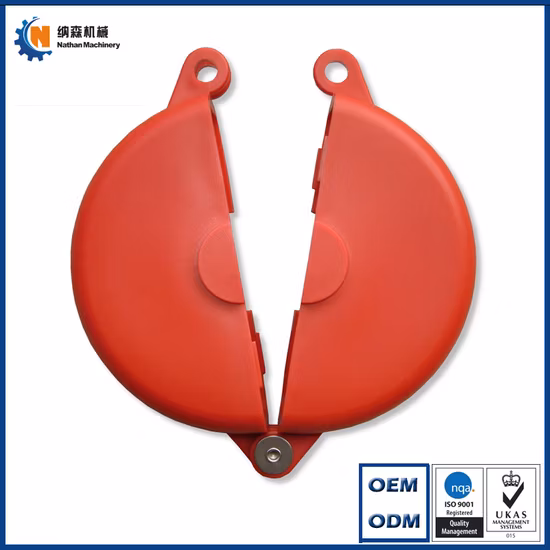 OEM ODM Custom Plastic PP Rotating Gate Valve Fits Handwheel, Valve Lockout, Valve Cover
