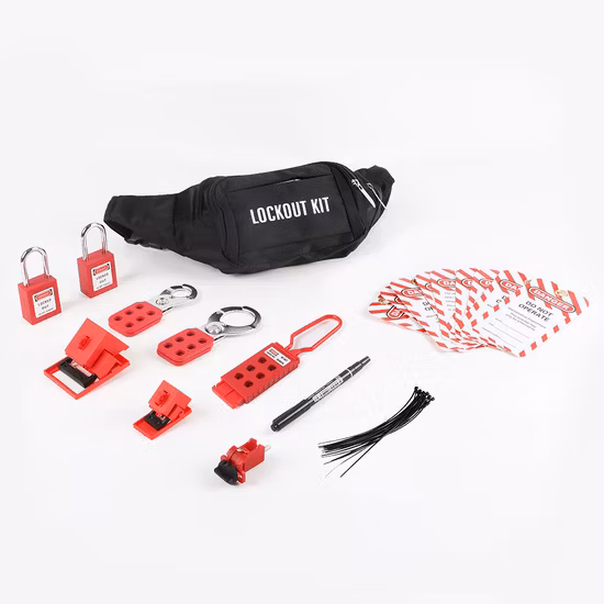 China High Quality Personal Safety Electrical Lockout Kit with Padlocks