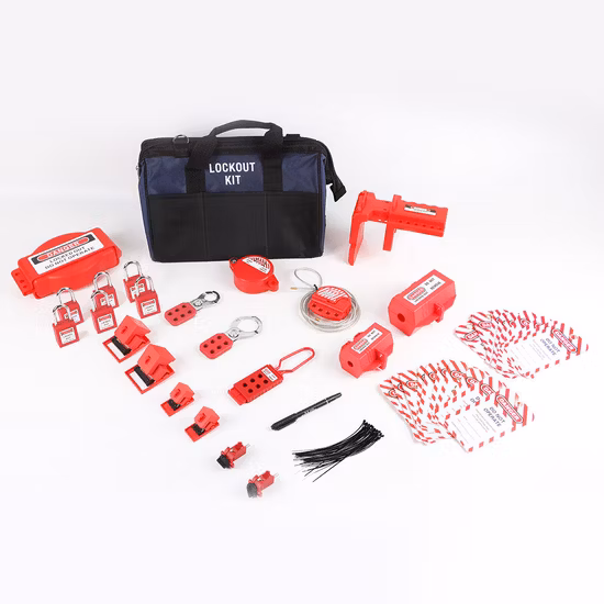 China High Quality Personal Safety Electrical Lockout Kit with Padlocks