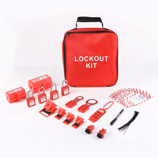 China High Quality Personal Safety Electrical Lockout Kit with Padlocks