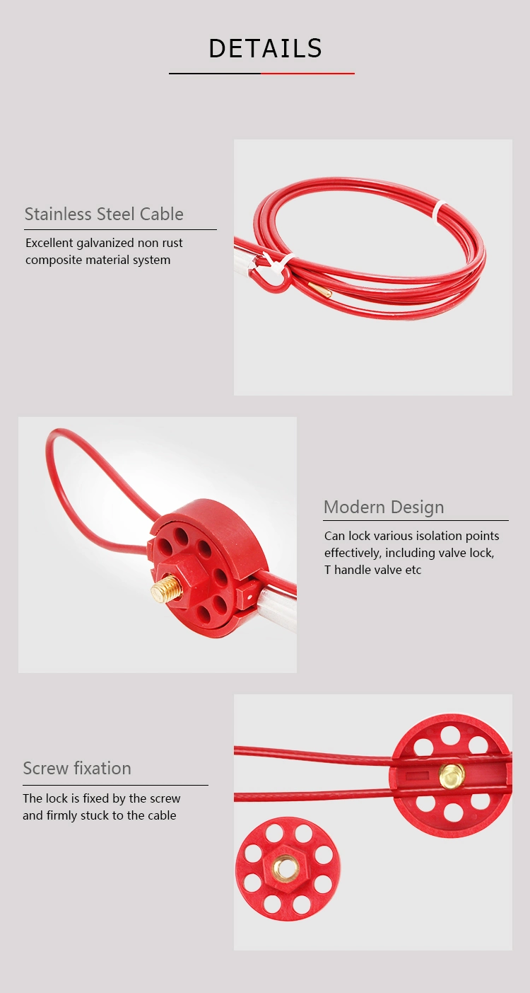 Bozzys Wheel Type Cable Lockout /Safetylockout