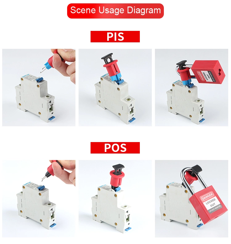 Loto Circuit Breaker Lockout Tagout Devices