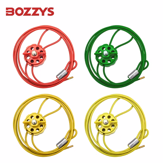Bozzys CE Nylon PA Steel Multipurpose Wheel Type Cable Lockouts