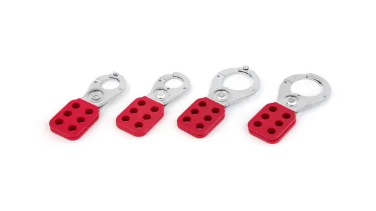 Prolockey Mâchoire de sécurité Taille 25 mm Moraillon en acier avec crochet 6 verrouillage