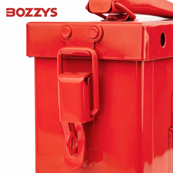 Boîte de trousse portative de verrouillage de groupe haute capacité de sécurité